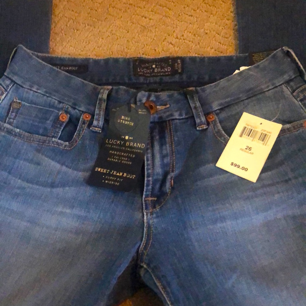 Lucky Brand Sweet Jean Boot Size 2/26